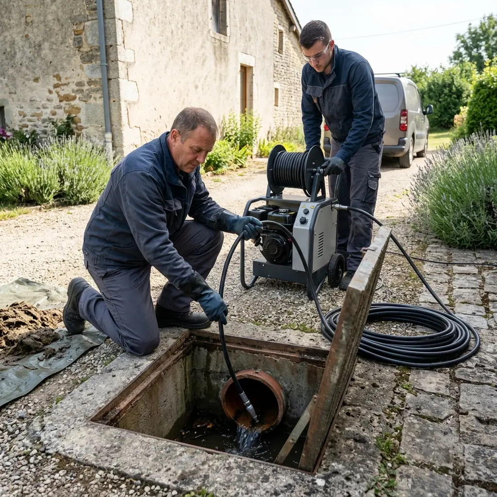 Pannes courantes : WC bouchés, regards saturés et odeurs persistantes