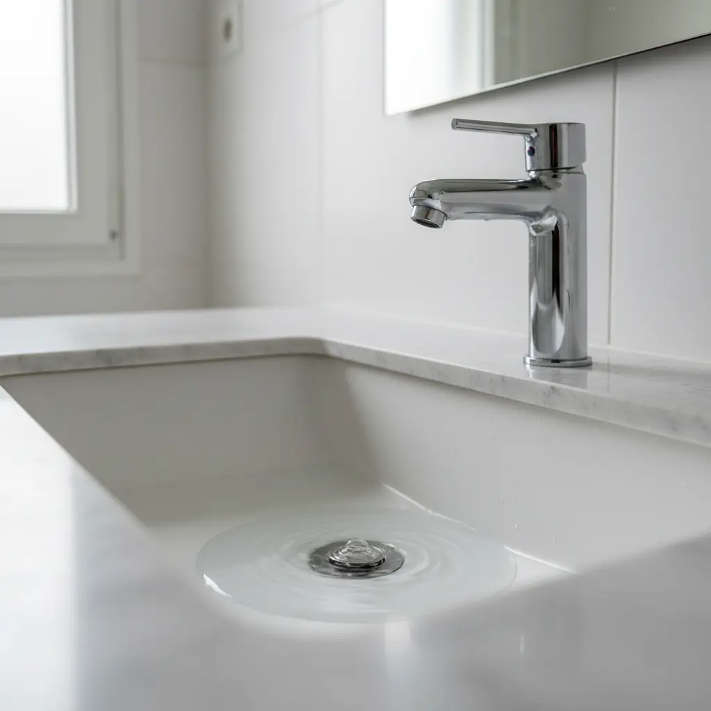 Eau qui remonte dans l'évier