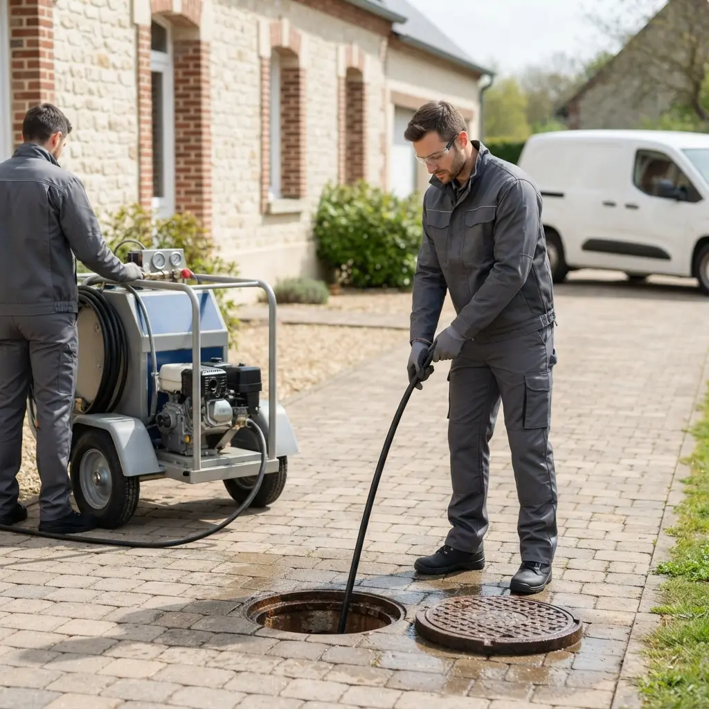 Curage canalisation Nouvion-sur-Meuse (08160)