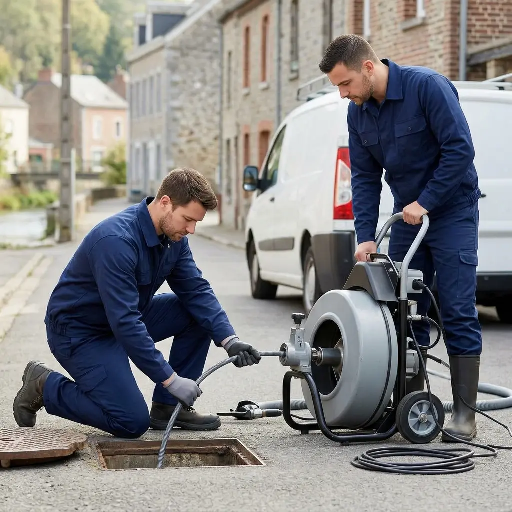 Curage canalisation Givet (08600)