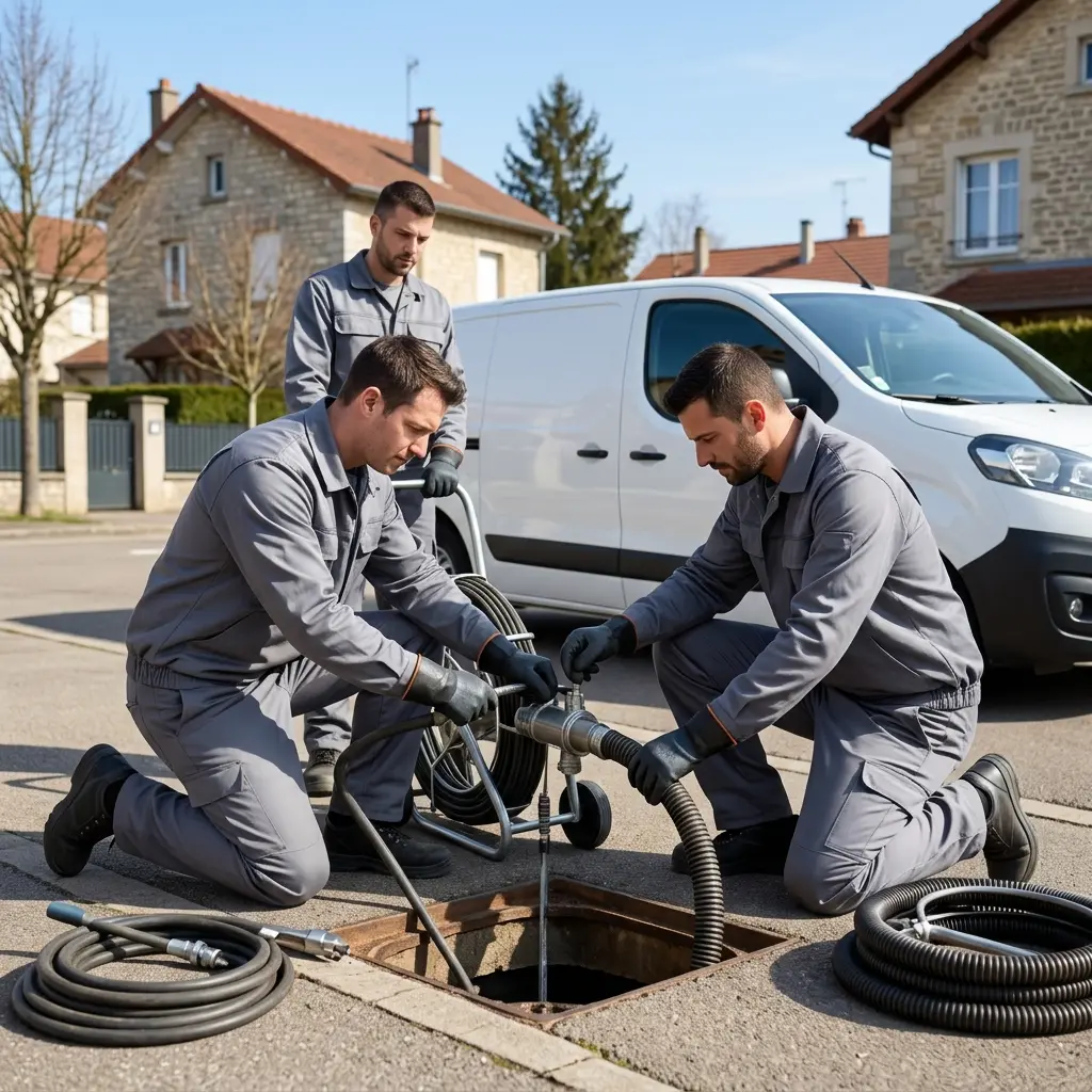 Curage canalisation Saint-Max (54130)