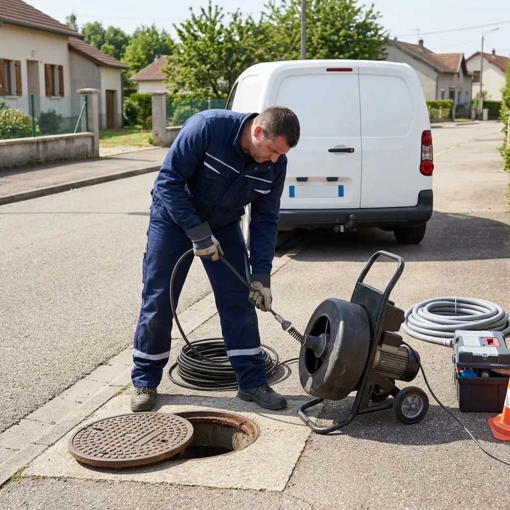 Notre méthode de curage canalisation à Tucquegnieux sans perte de temps