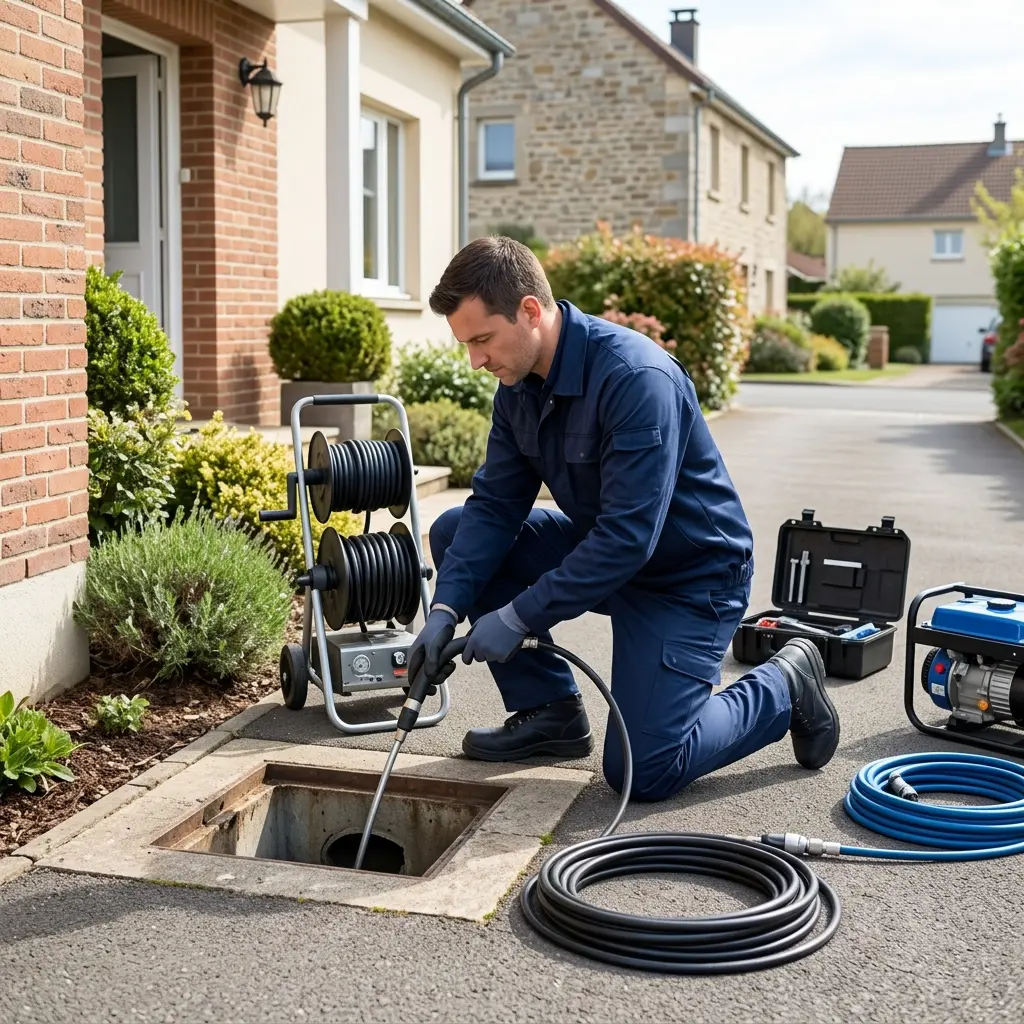 Une technique de nettoyage haute pression rigoureuse
