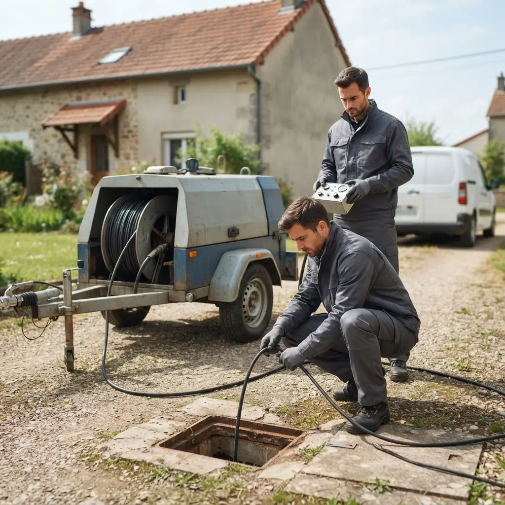 Votre curage canalisation à Fains‑Véel, tranquillité assurée