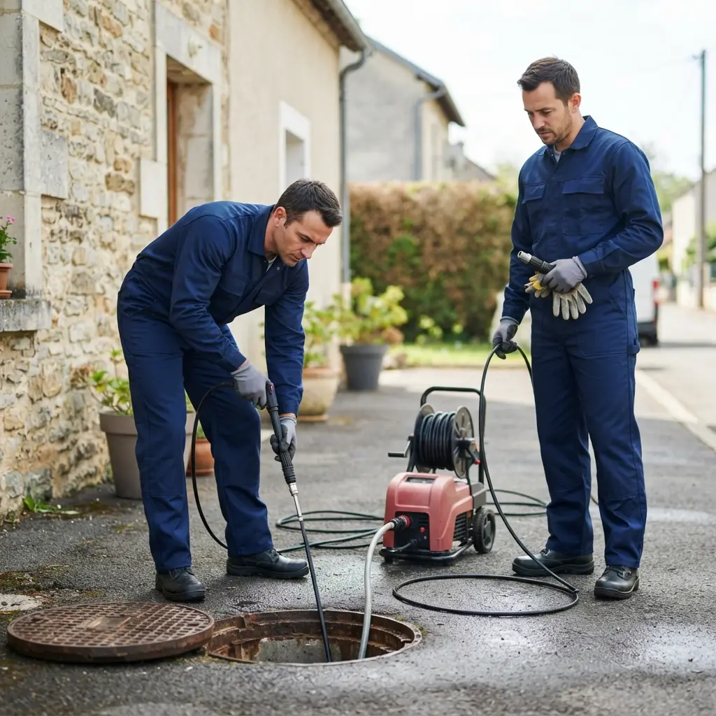 Curage canalisation Belleville-sur-Meuse (55430)