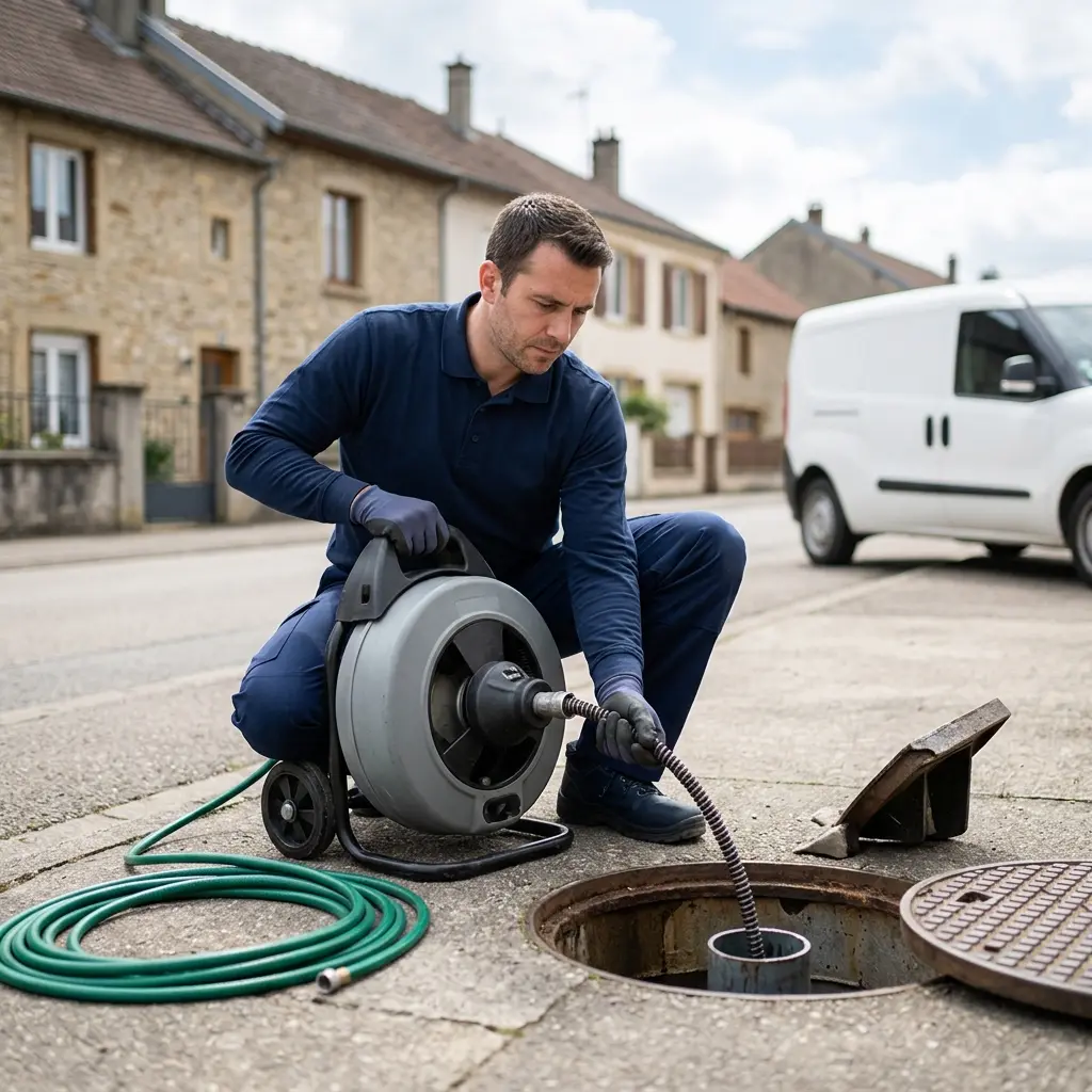 Curage canalisation Montmédy (55600)
