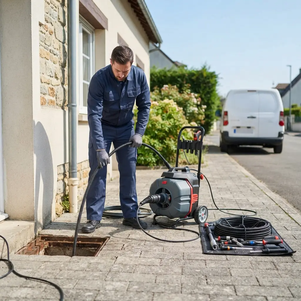 Curage canalisation Courcelles-Chaussy (57530)