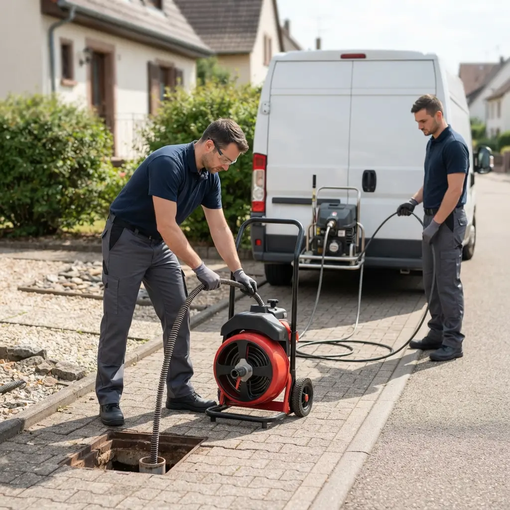 Curage canalisation Gries (67240)
