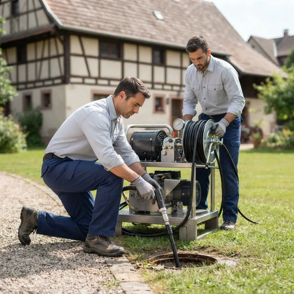 Bons gestes à adopter avant, durant et après votre curage à Mommenheim
