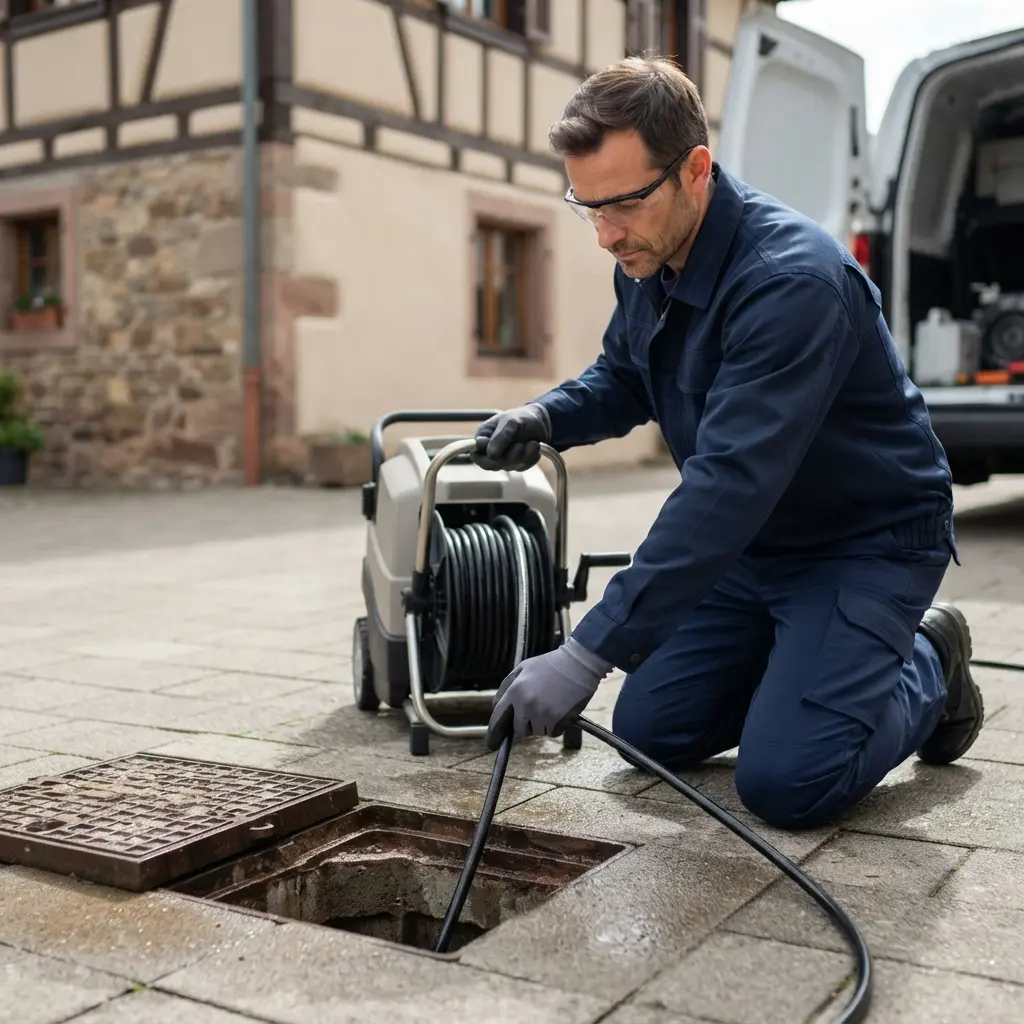 Une technique de nettoyage haute pression efficace