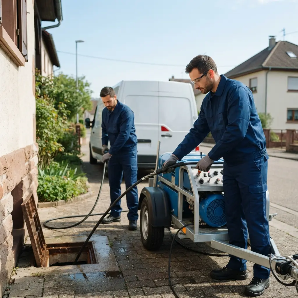 Curage canalisation Issenheim (68500)
