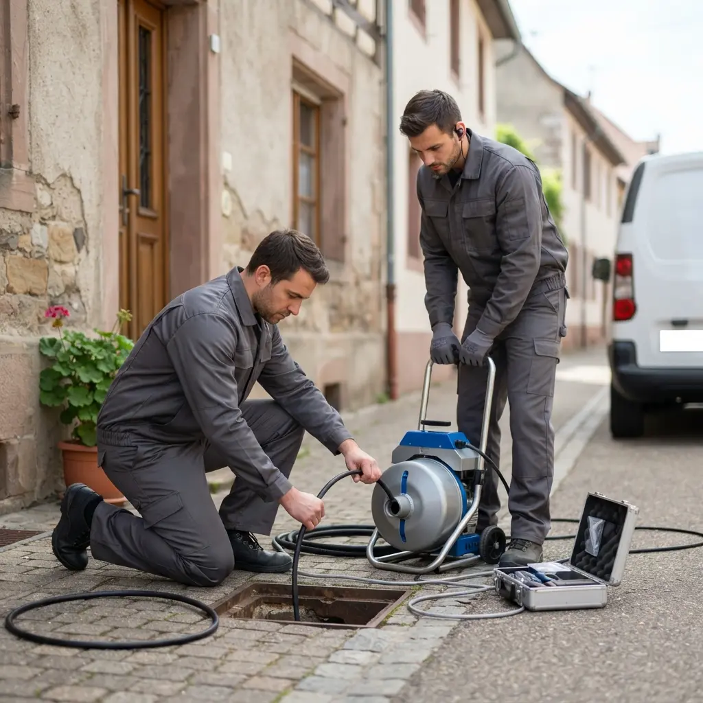 Anticiper les problèmes de canalisation à Bergheim