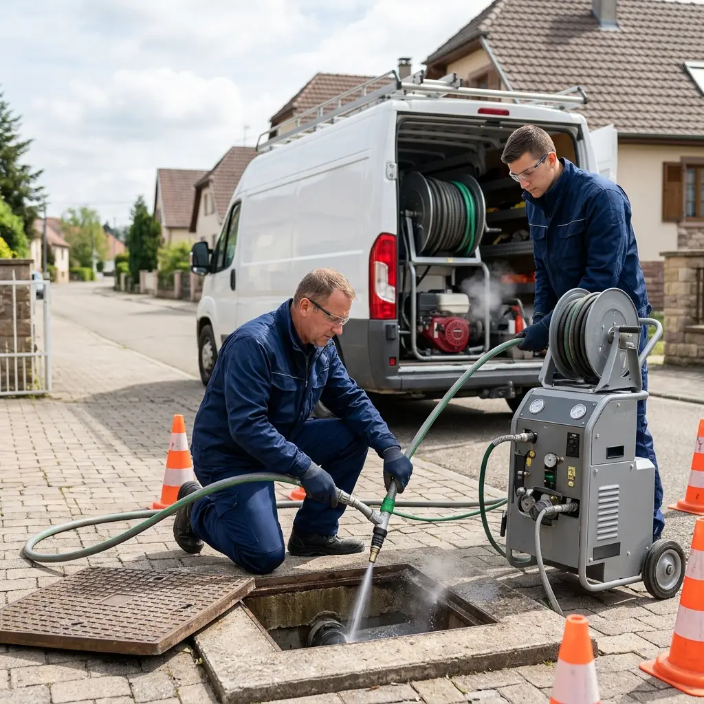 Curage canalisation Morschwiller-le-Bas (68790)