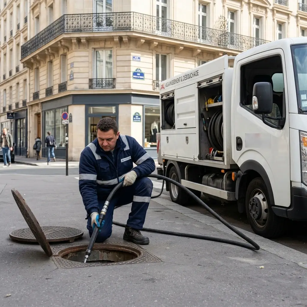 Curage canalisation Paris 3 (75003)