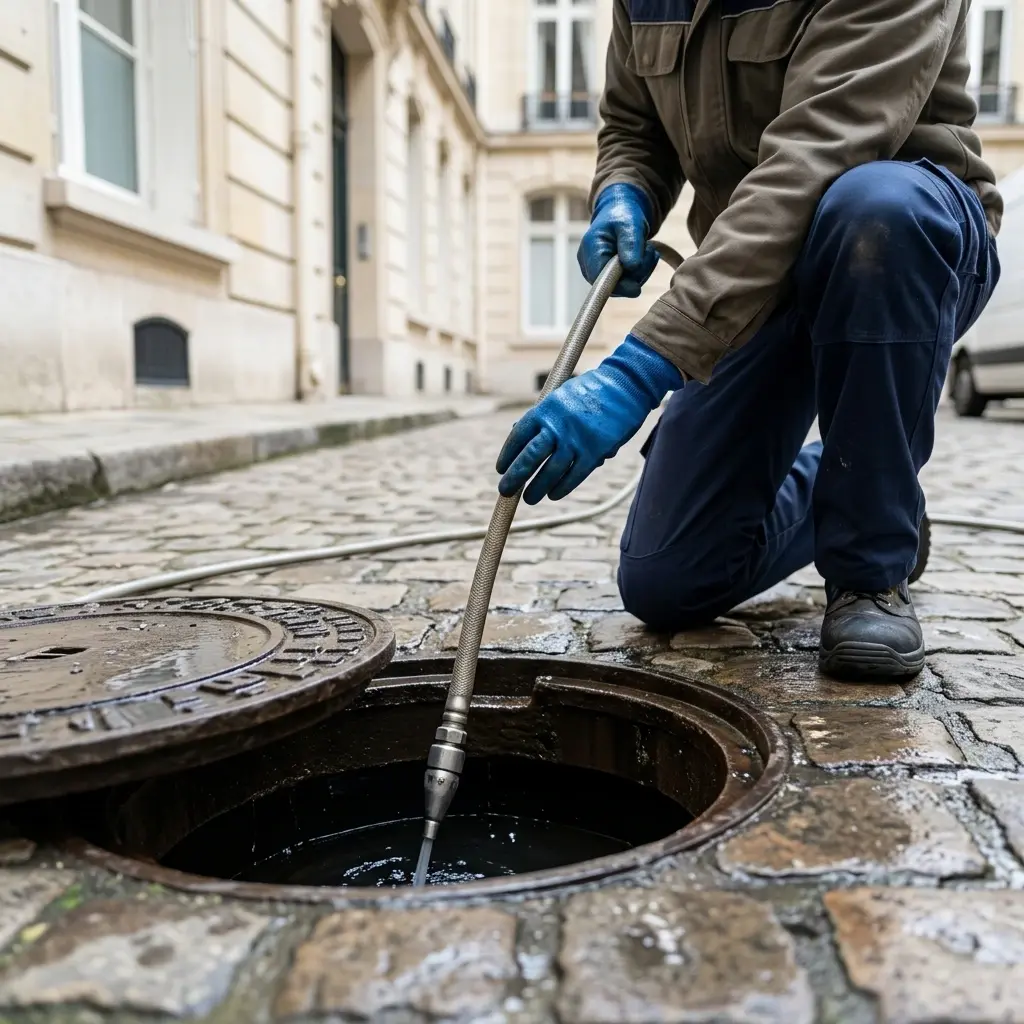 Besoin d'un curage rapide à Paris 8e ?