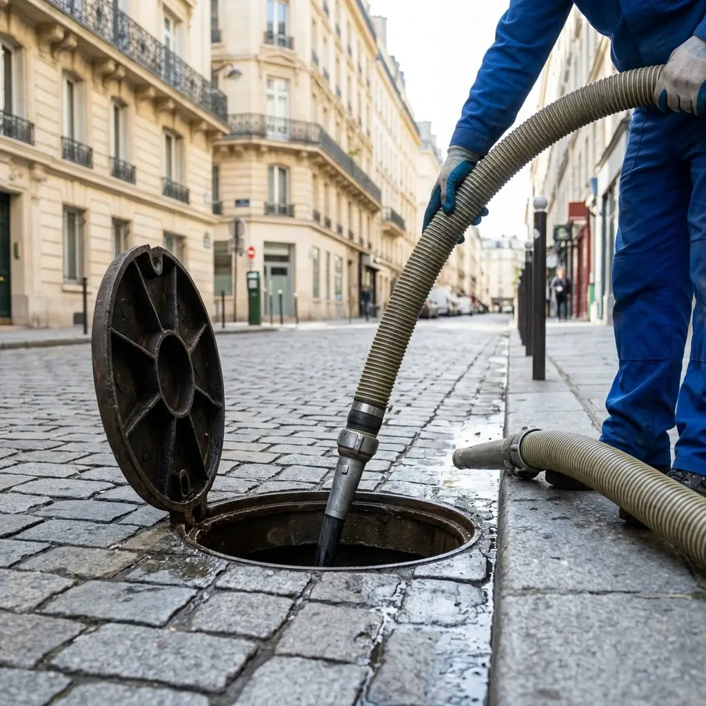 Une technique de nettoyage haute pression rigoureuse