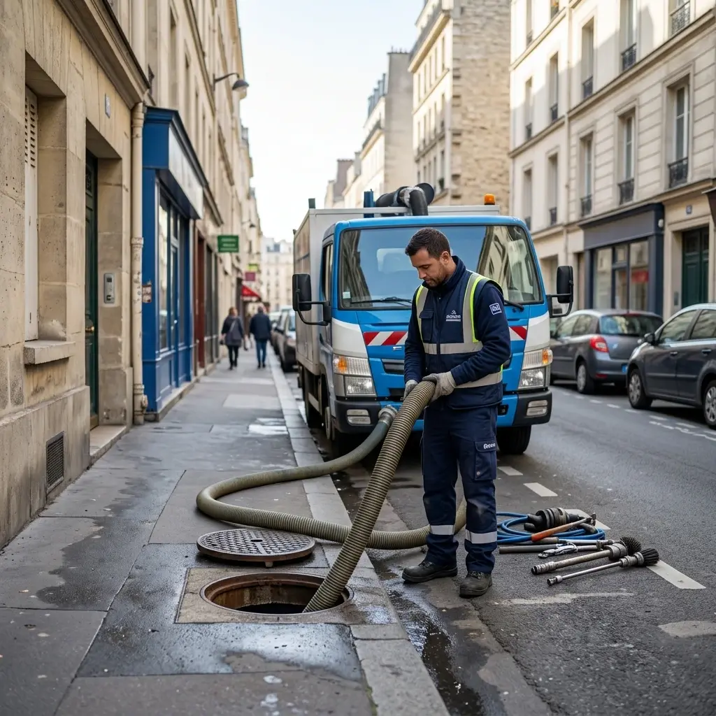 Pourquoi choisir notre curage canalisation à Paris 20