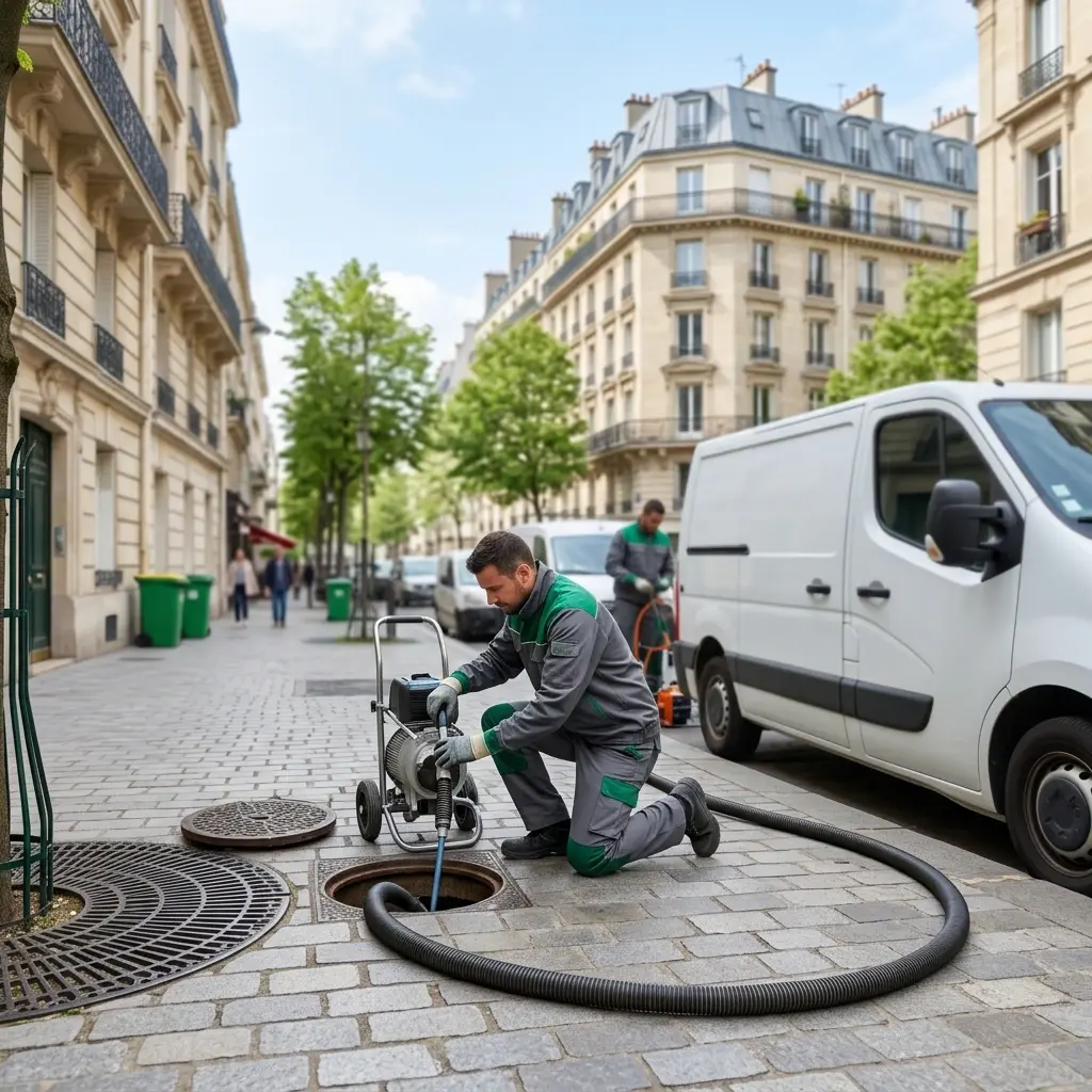 Curage canalisation Paris 20 (75020)