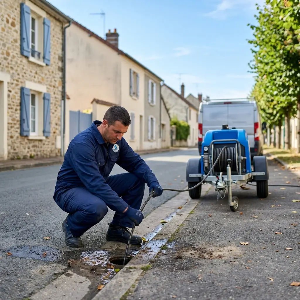 Curage canalisation Vaux-le-Pénil (77000)