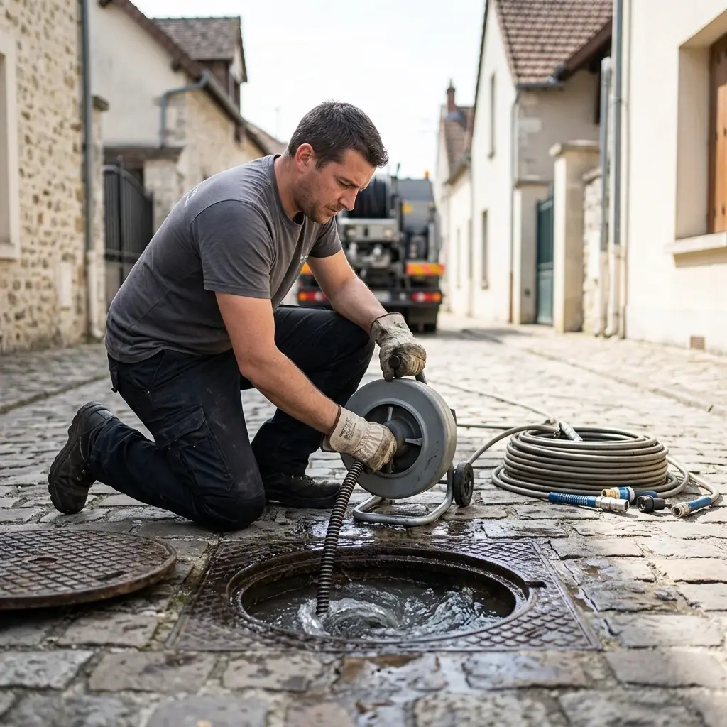 Curage canalisation Gouaix (77114)