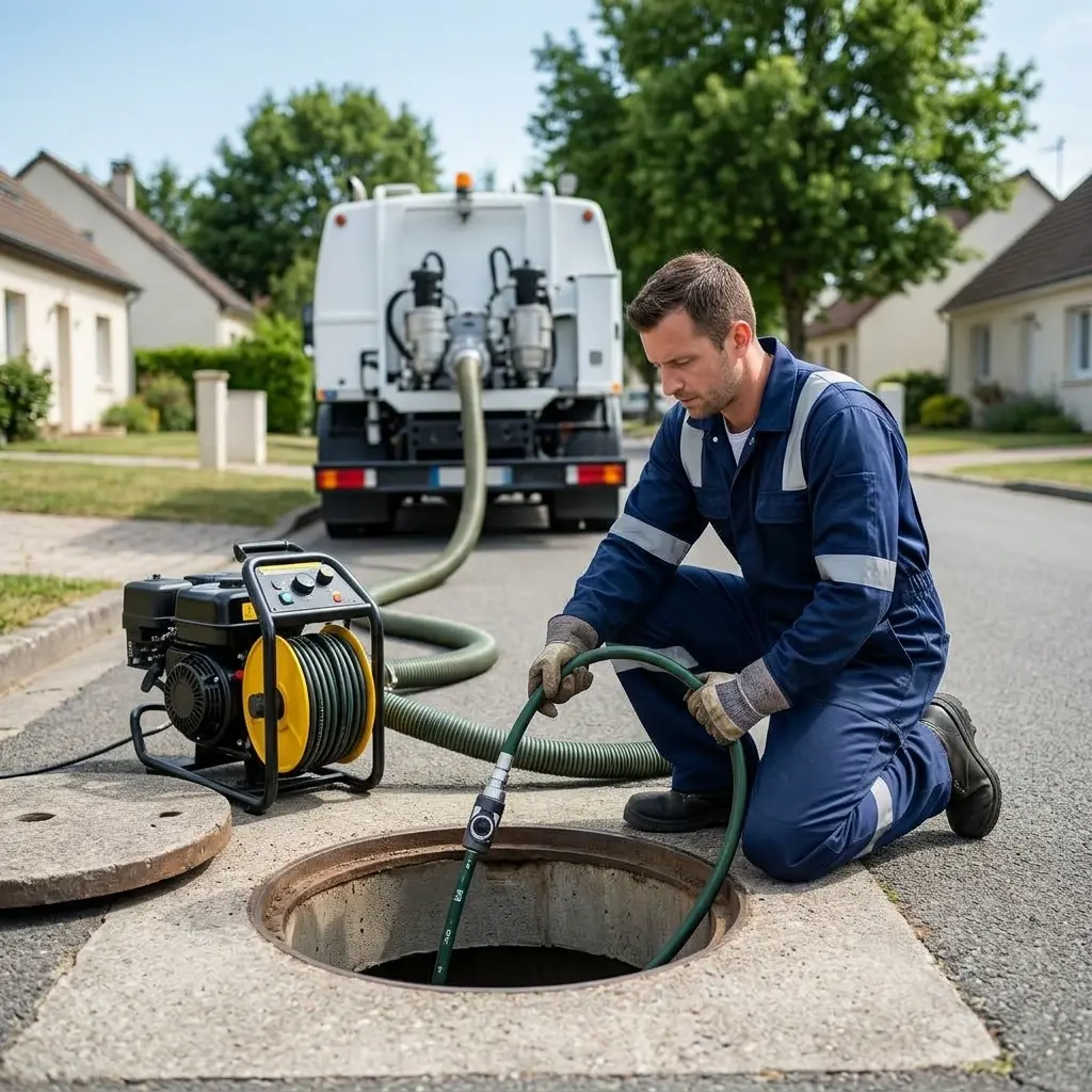 Curage canalisation Sivry-Courtry (77115)