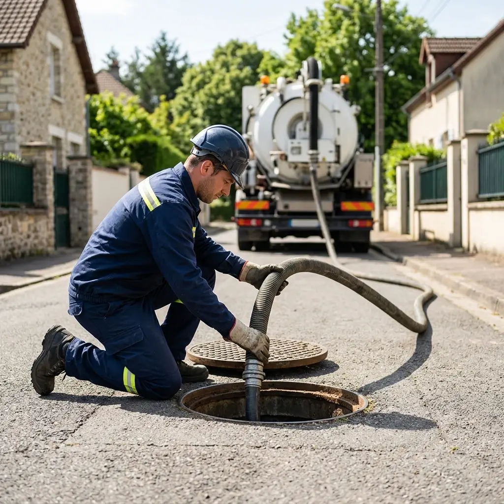 Curage canalisation Ville-Saint-Jacques (77130)