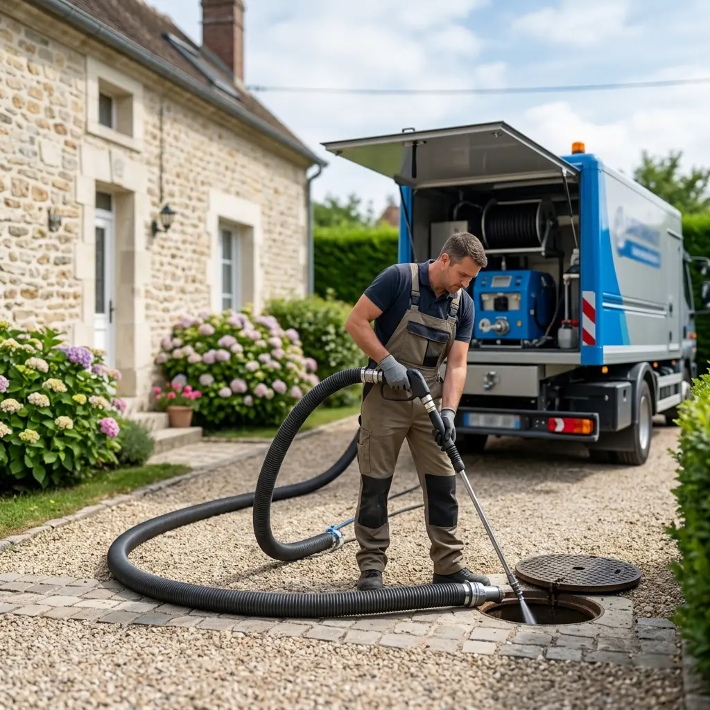 Curage canalisation Machault (77133)