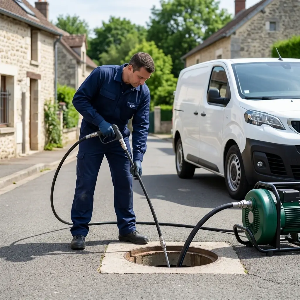 Curage canalisation Marcilly (77139)