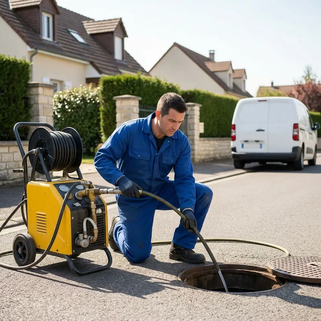 Un nettoyage haute pression pour un réseau assaini