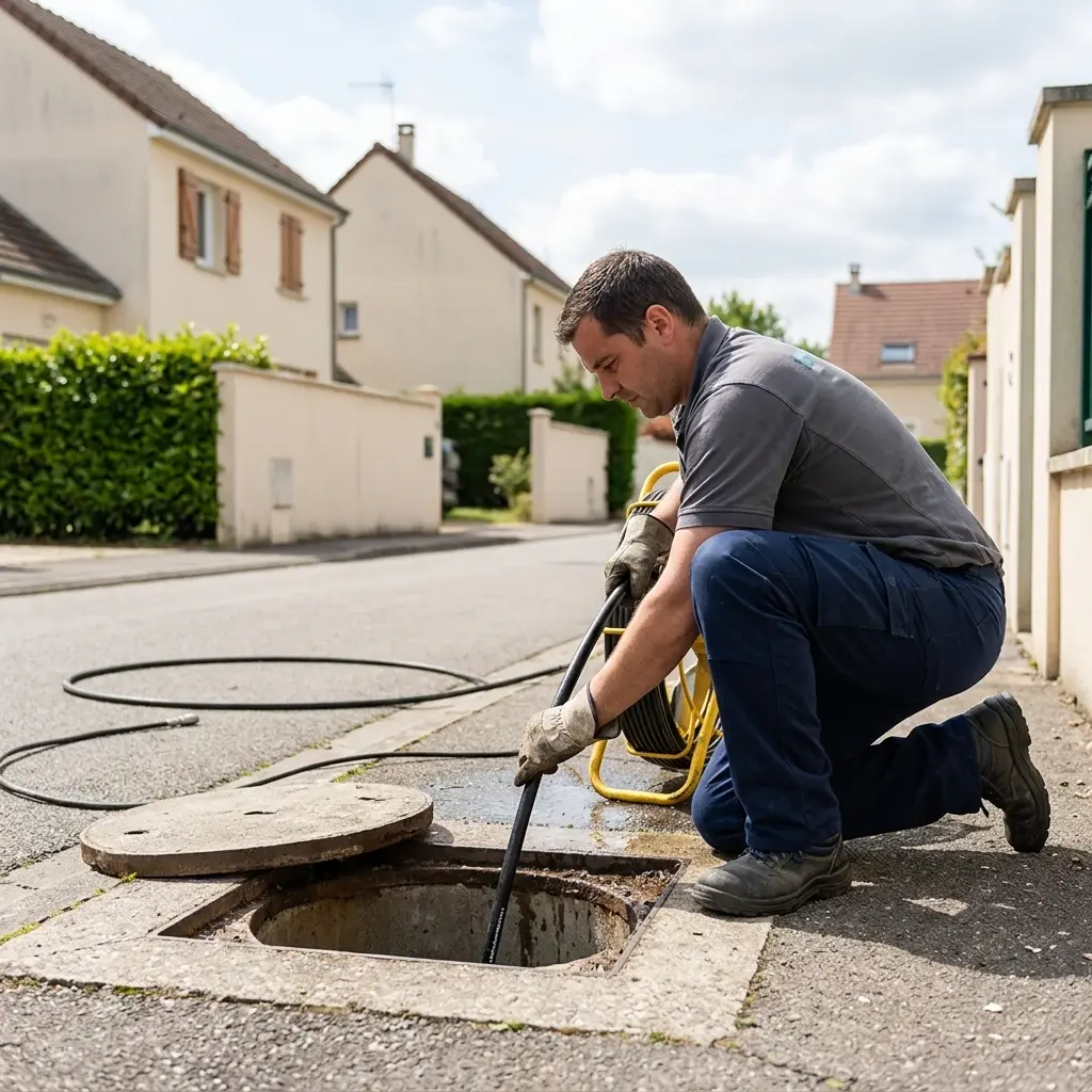 Curage canalisation Iverny (77165)