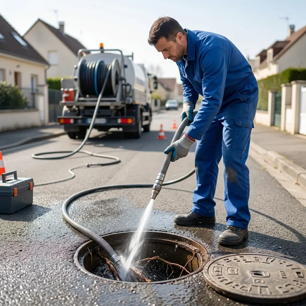 Curage canalisation Le Plessis-aux-Bois (77165)