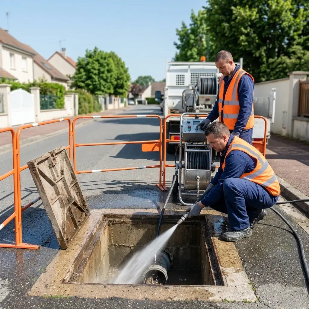Un nettoyage haute pression pour des conduits impeccables