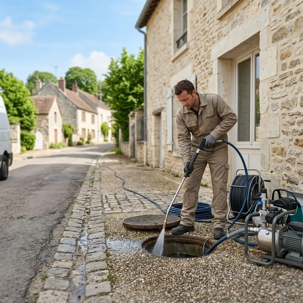 Curage canalisation Poligny (77167)