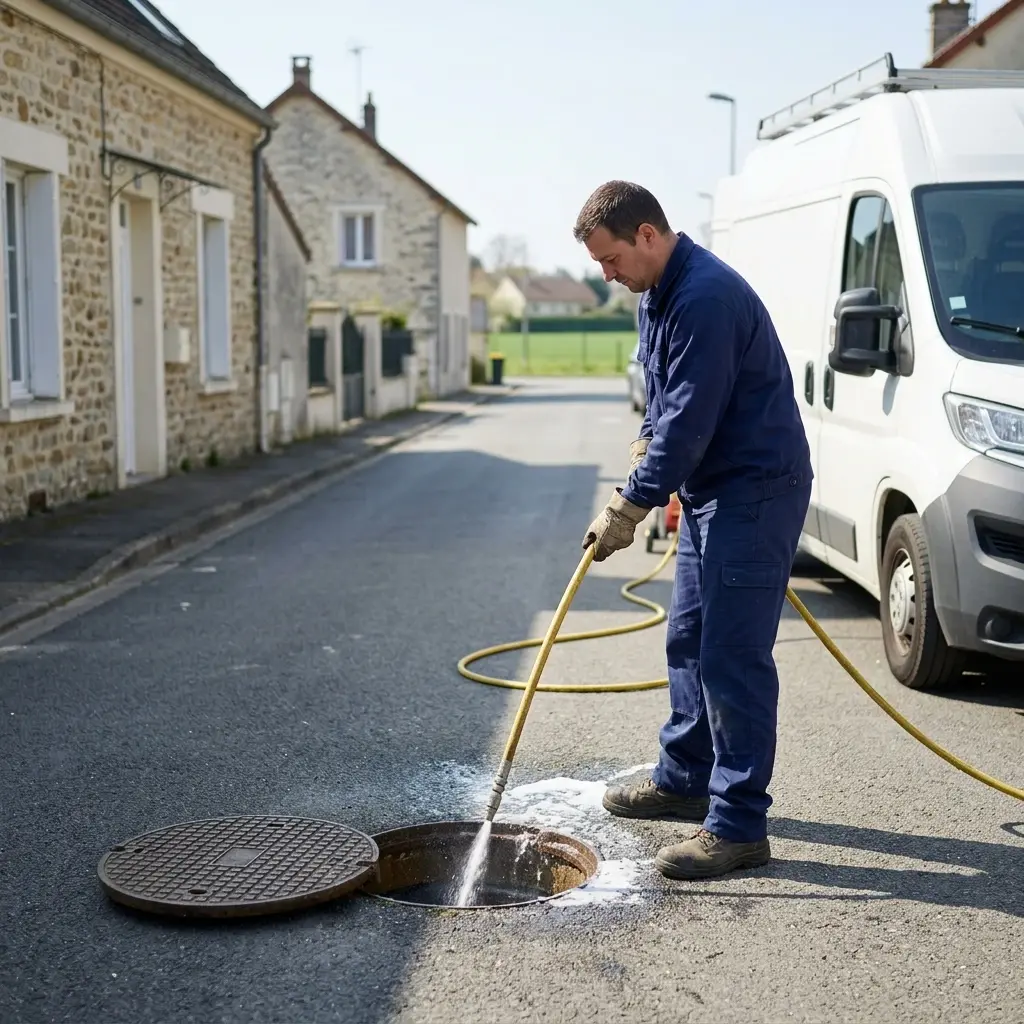 Curage canalisation Chauffry (77169)