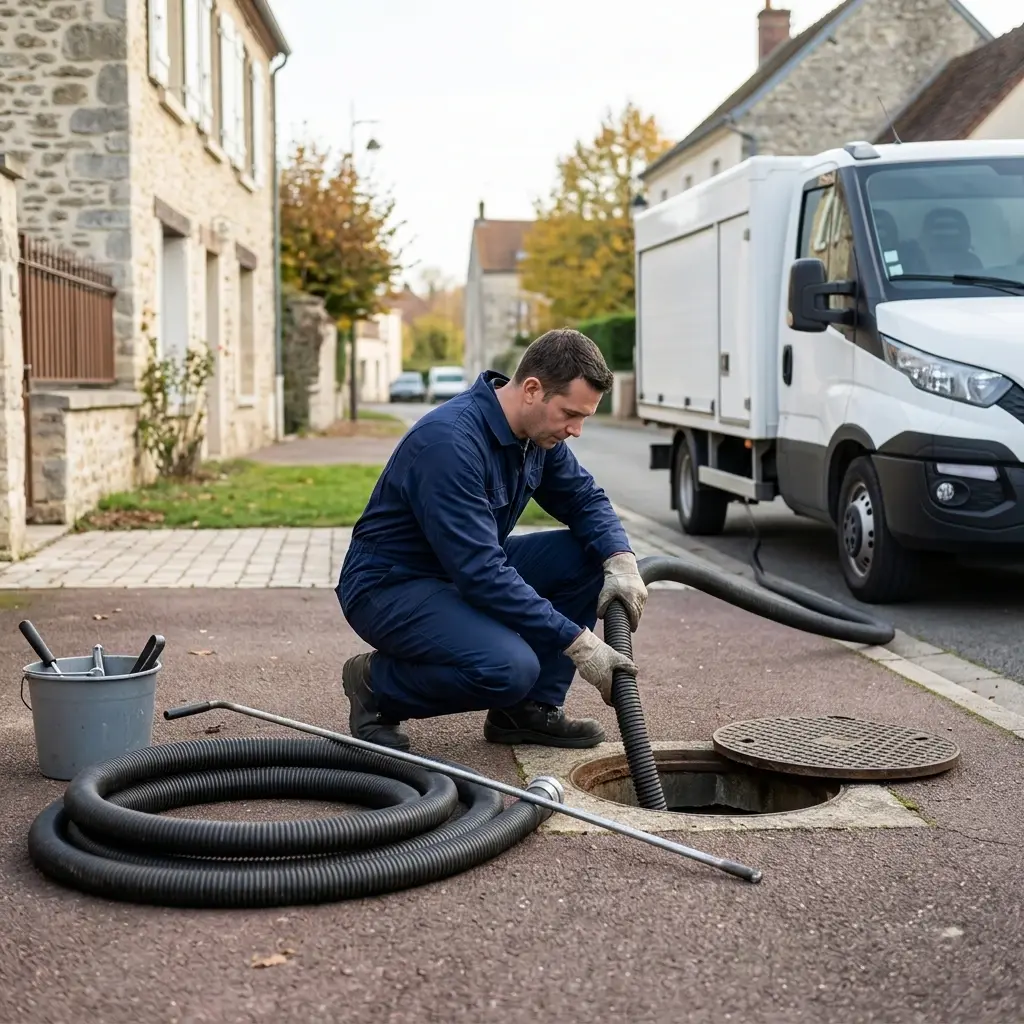 Curage canalisation Samoreau (77210)