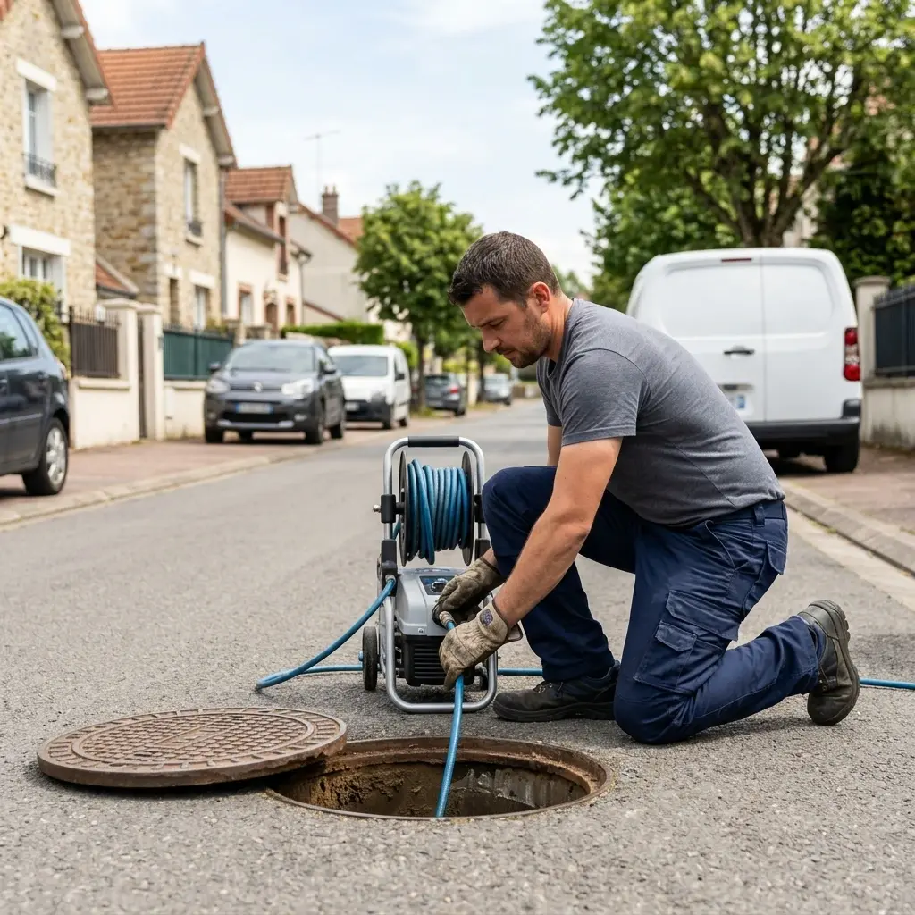 Une technique de nettoyage haute pression rigoureuse