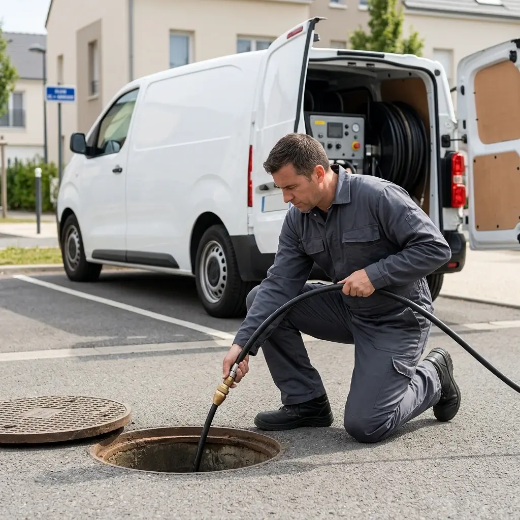 Une technique de nettoyage hydrodynamique haute pression