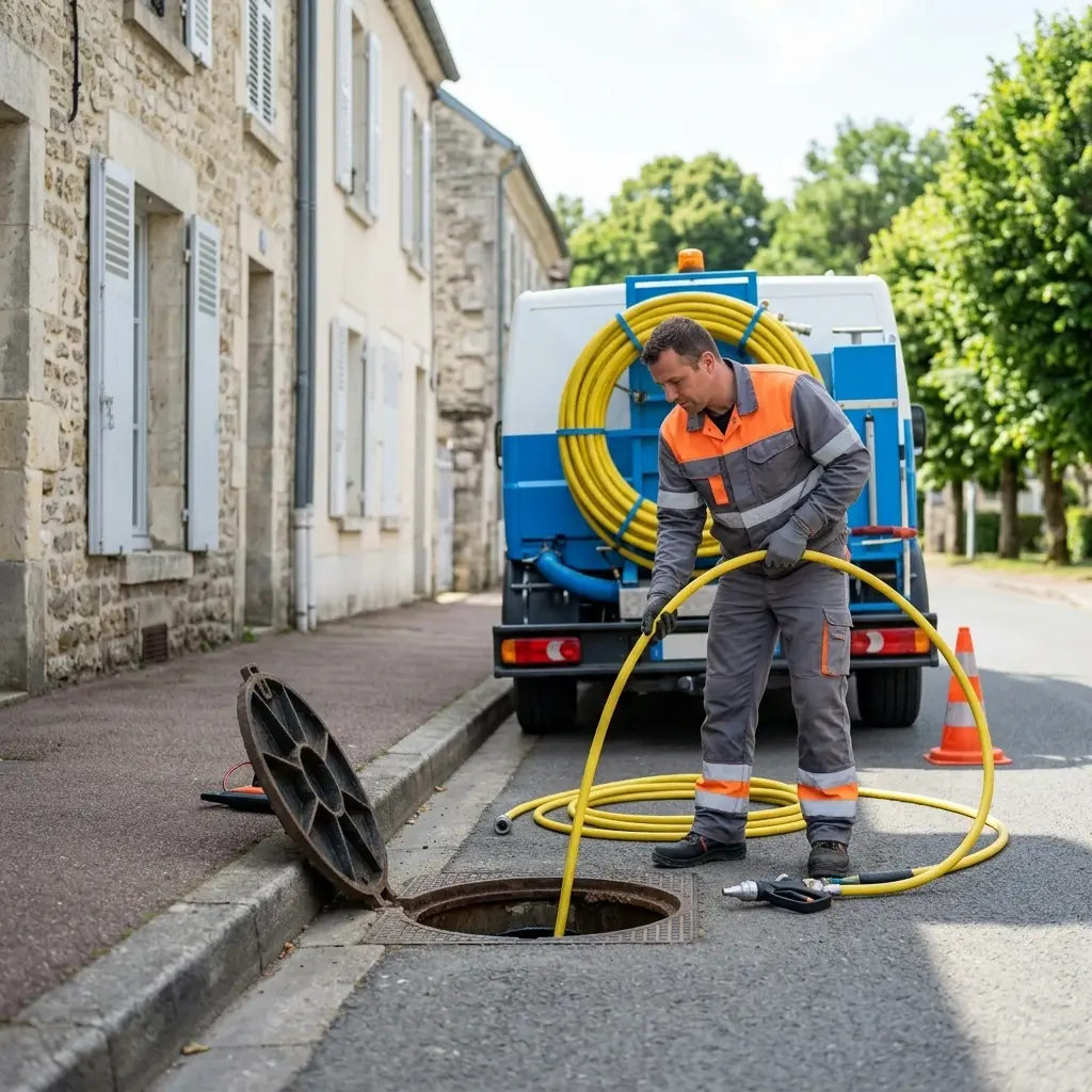 Curage canalisation Courtomer (77390)
