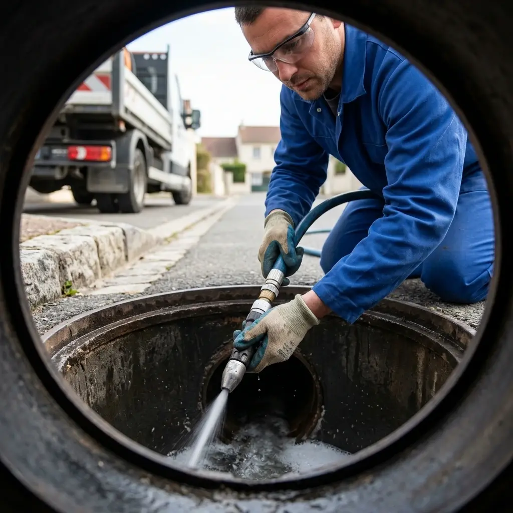 Notre méthode pour un curage efficace à Gouvernes