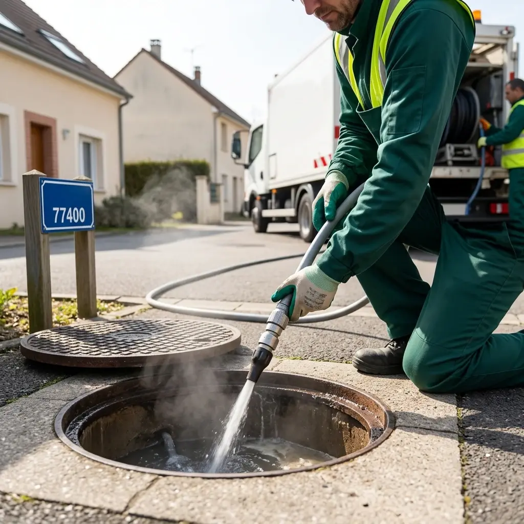 Comment se déroule une intervention de curage canalisation à Gouvernes ?