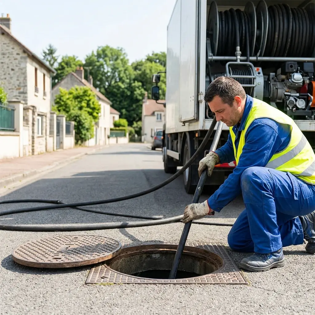 Curage canalisation Gouvernes (77400)
