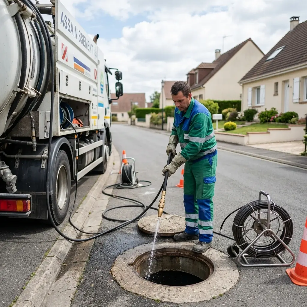 Curage canalisation Gressy (77410)