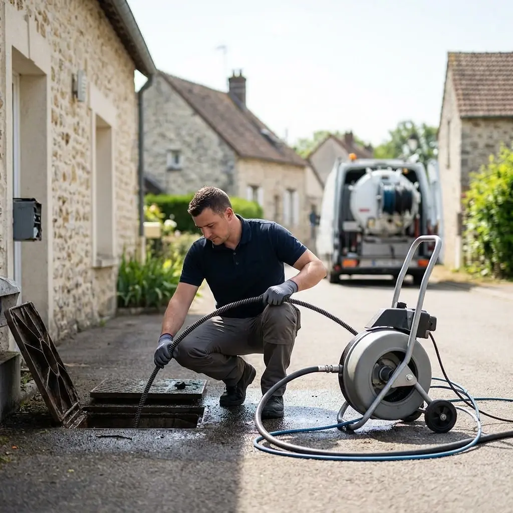 Curage canalisation Saint-Mesmes (77410)