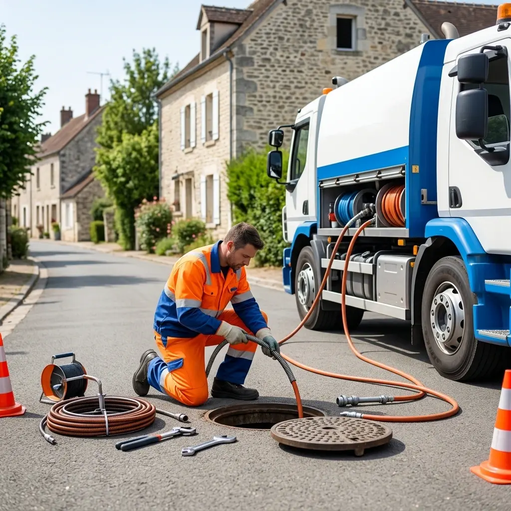 Curage canalisation Isles-les-Meldeuses (77440)