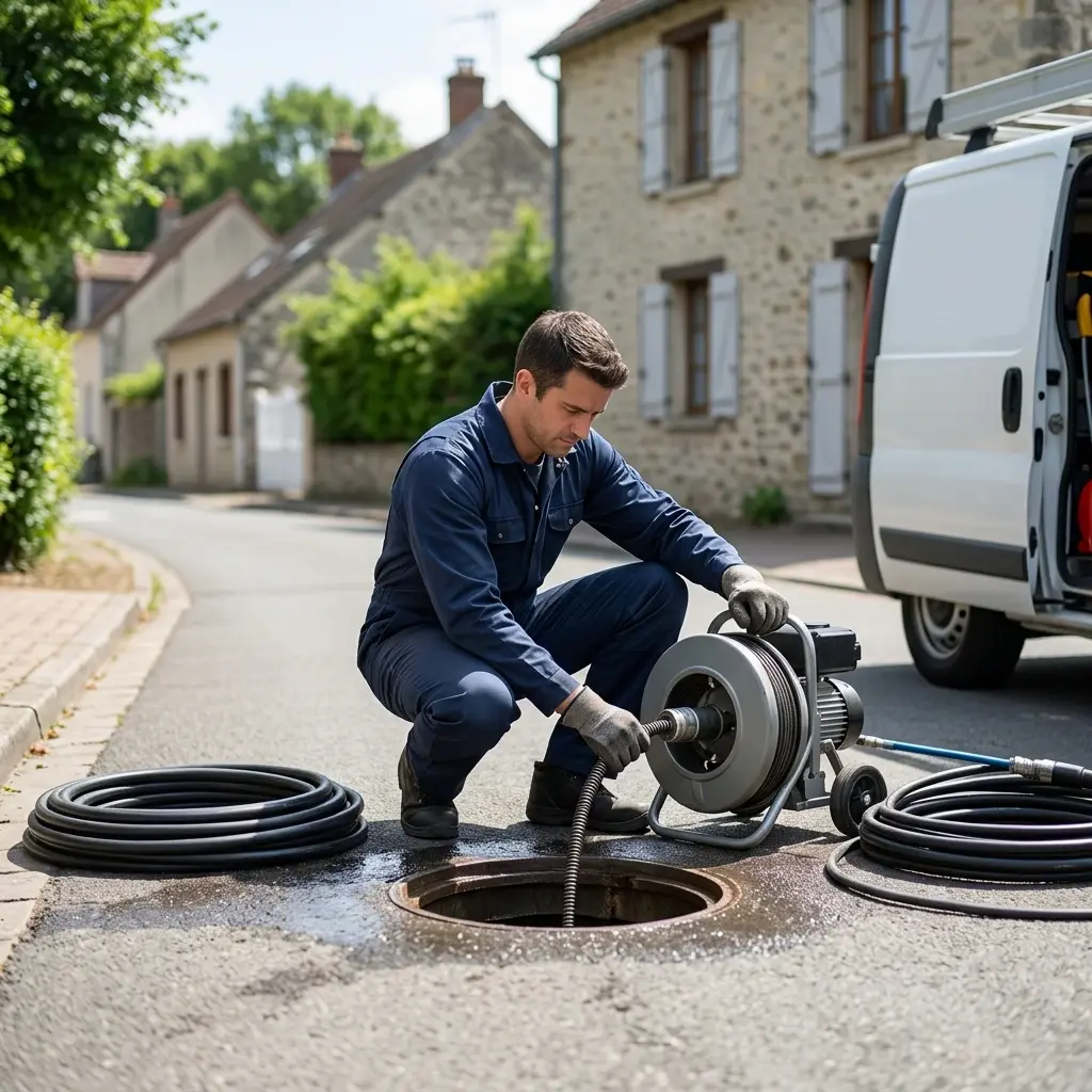 Curage canalisation Le Plessis-Placy (77440)
