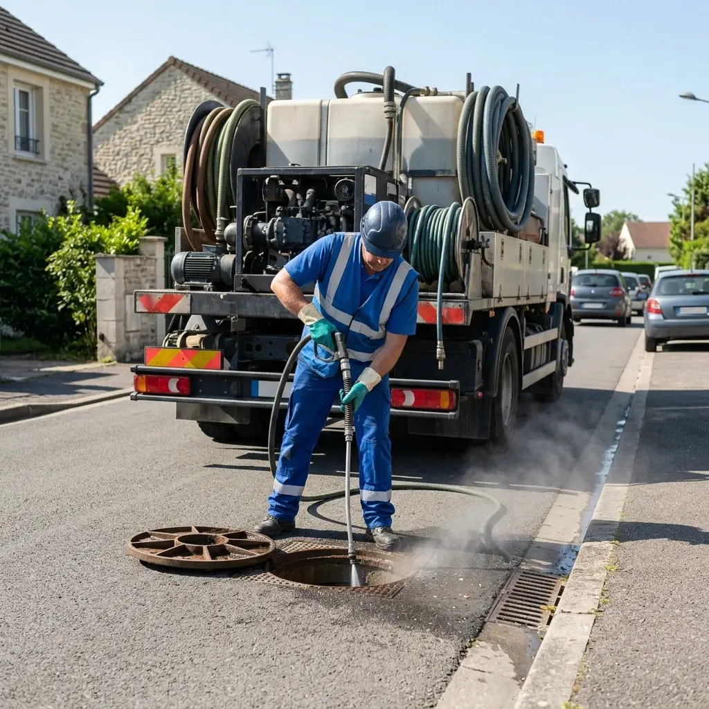 Curage canalisation Chaintreaux (77460)