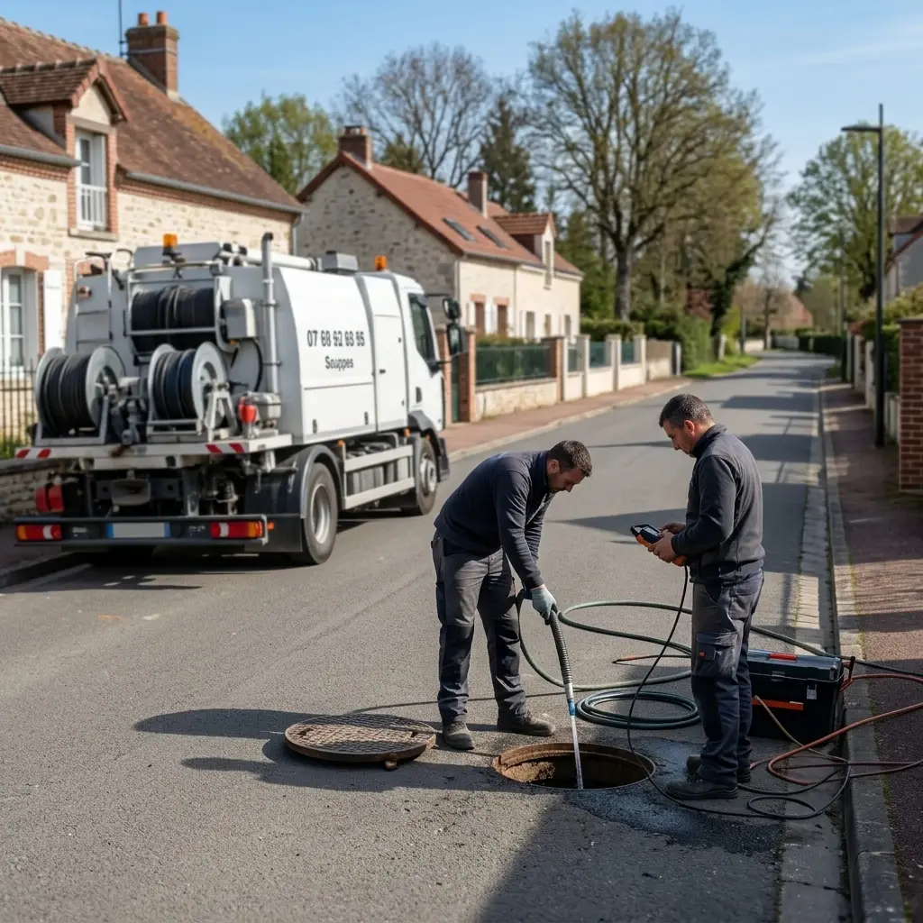 Comment se déroule l'intervention à Souppes-sur-Loing ?