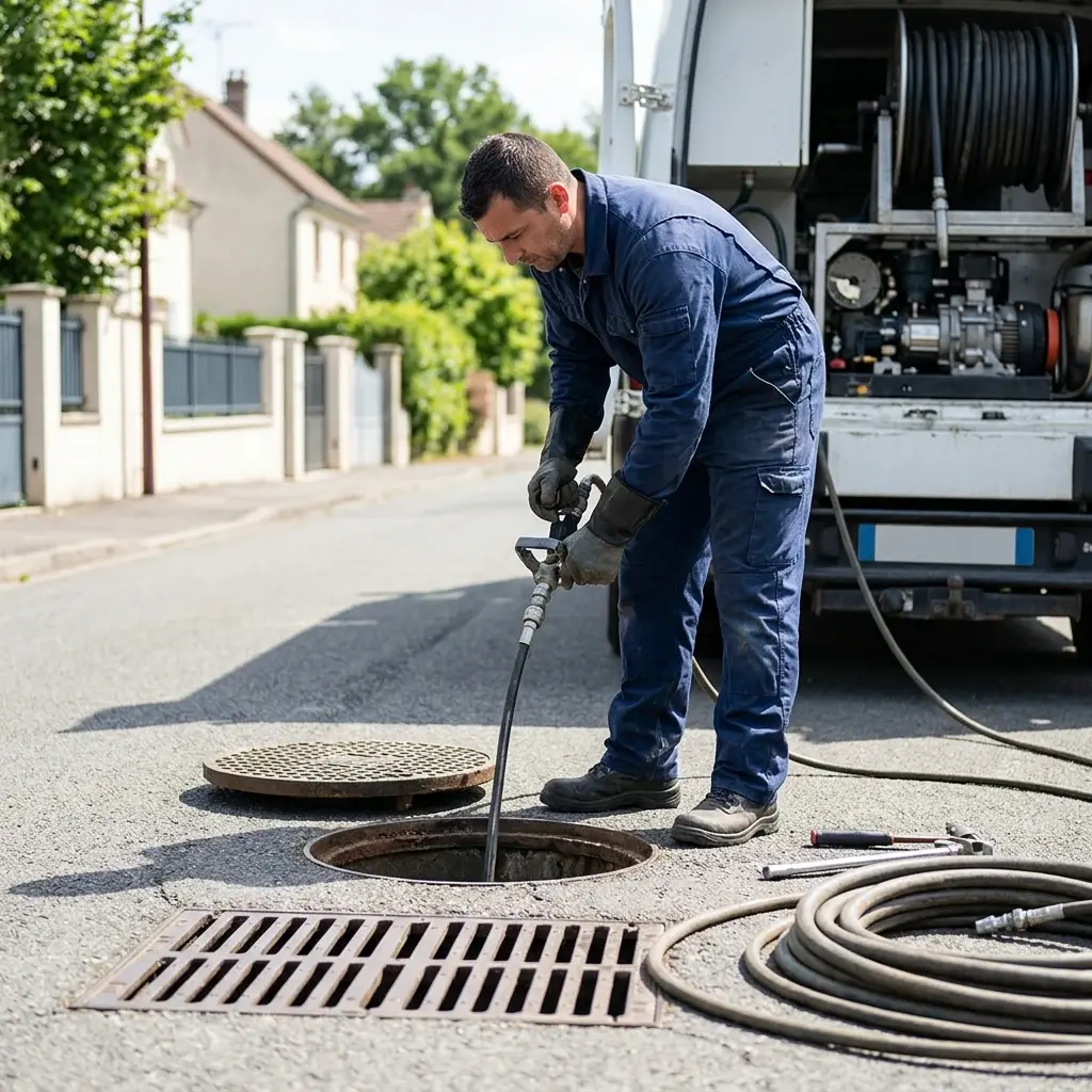 Curage canalisation Saint-Fiacre (77470)