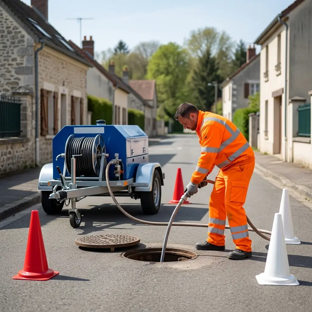 Curage canalisation Montigny-le-Guesdier (77480)