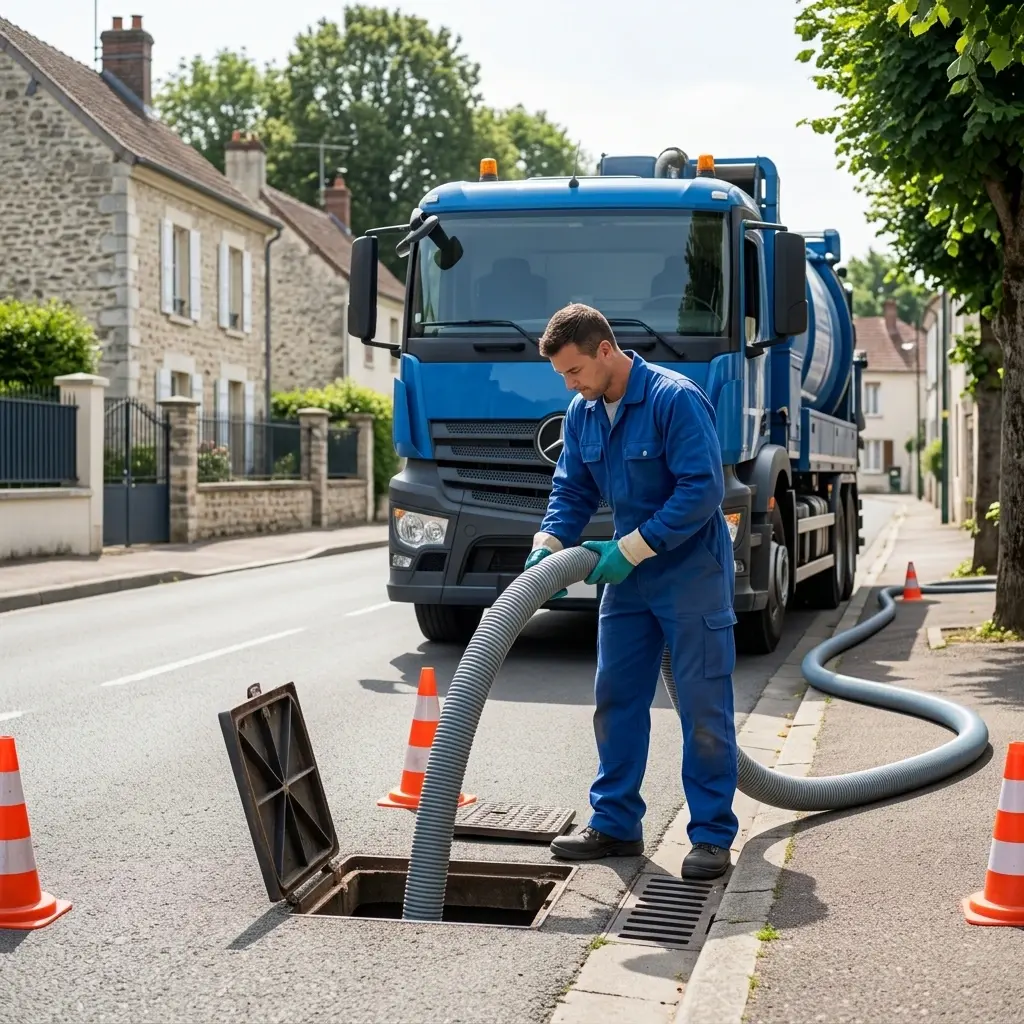 Curage canalisation Saint-Sauveur-lès-Bray (77480)